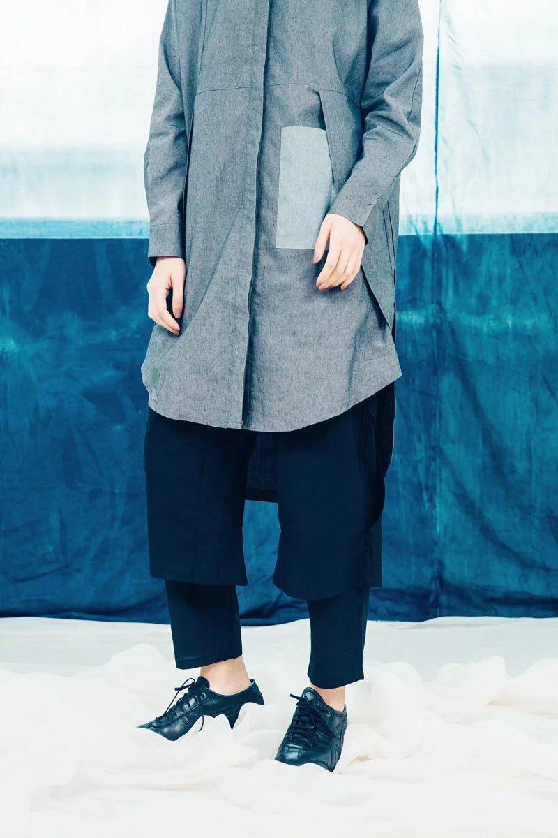 多維空間 特殊版型褲(黑) Organic Cotton & Recycle