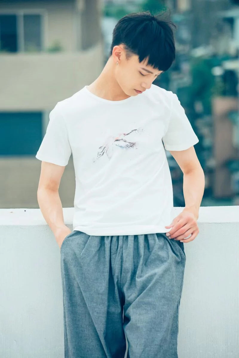 白翎鷥 有機棉短袖T Organic Cotton