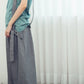 Wanderer One-Strap Low-Crotch Pants (Black/Grey) Organic Cotton & Recycle