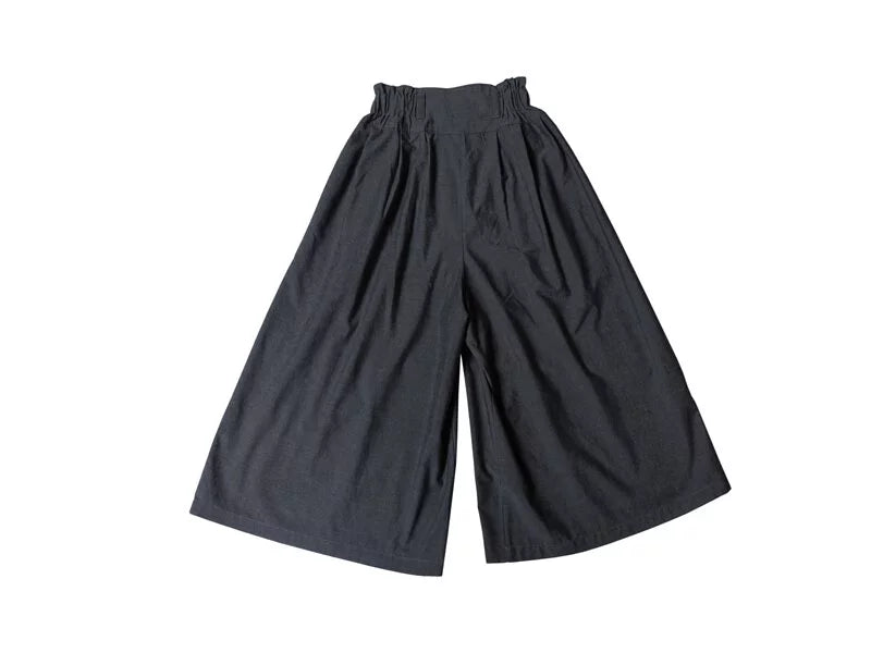 重返70年代 復古寬褲（灰/黑） Organic Cotton & Recycle