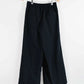 Chains Discount Flat Knit Wide-Leg Pants (Black/Grey) Organic Cotton & Recycle