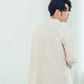 Mirror Reflection Asymmetrical Stand Collar Shirt (Original) Organic Cotton & Recycle