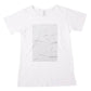 白 100%有機棉T Organic Cotton