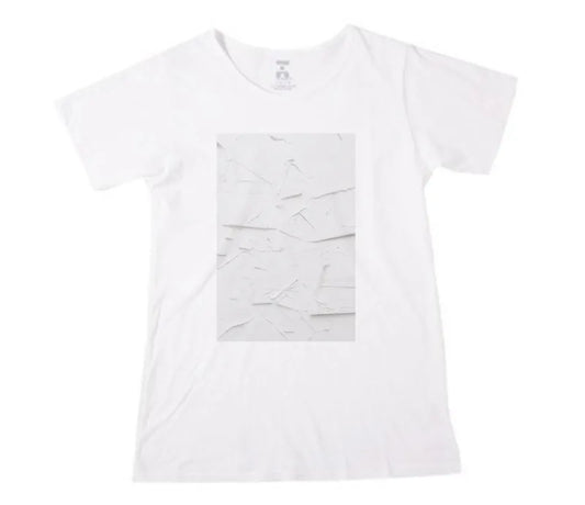 White 100% Organic Cotton T-shirt