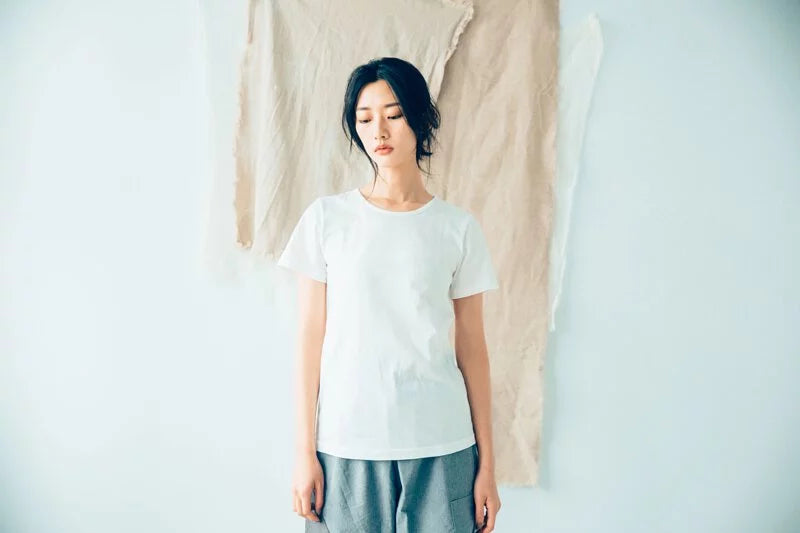 素面純白 有機棉短袖T Organic Cotton