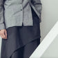 Double-layered culottes (black/grey) Organic Cotton & Recycle