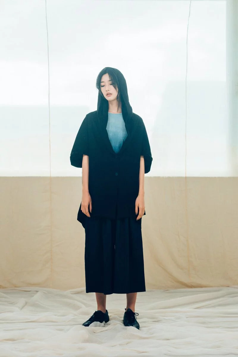 負空間 連帽外套 有機棉 Organic Cotton