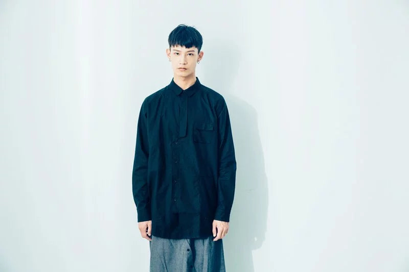 Reflection Long-Sleeve Shirt Organic Cotton & Recycle