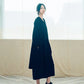 Bright Moon. Double-sided dress, organic cotton.