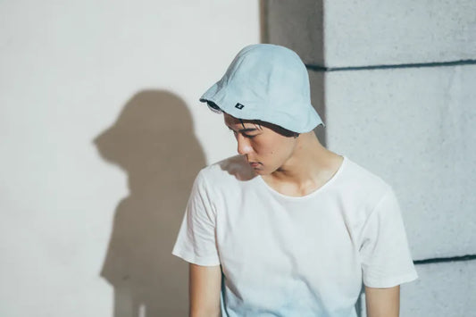 旅 有機棉漁夫帽(藍染) Organic Cotton & Recycle