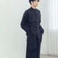Double-layered culottes (black/grey) Organic Cotton & Recycle
