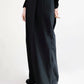 Chains Discount Flat Knit Wide-Leg Pants (Black/Grey) Organic Cotton & Recycle