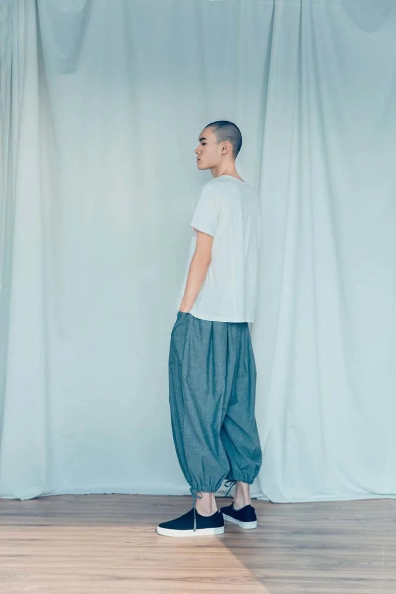點、線、面(斜角) 有機棉短袖T Organic Cotton