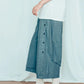 Amoeba Button-Down Pants (Black/Grey) Organic Cotton & Recycle