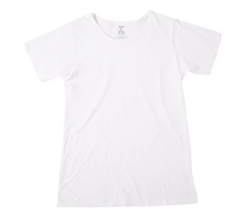 素面純白 有機棉短袖T Organic Cotton