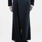 Chains Discount Flat Knit Wide-Leg Pants (Black/Grey) Organic Cotton & Recycle