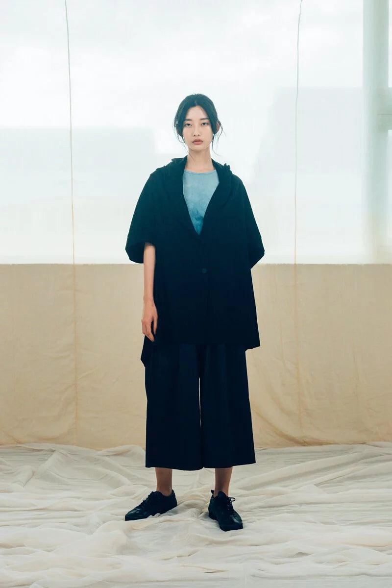 負空間 連帽外套 有機棉 Organic Cotton