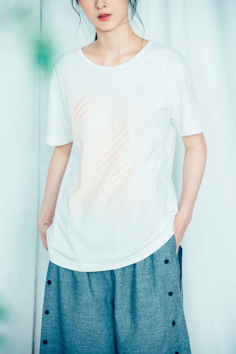 斜陽 有機棉短袖T Organic Cotton