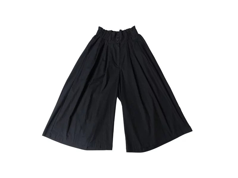 重返70年代 復古寬褲（灰/黑） Organic Cotton & Recycle