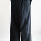 Chains Discount Flat Knit Wide-Leg Pants (Black/Grey) Organic Cotton & Recycle