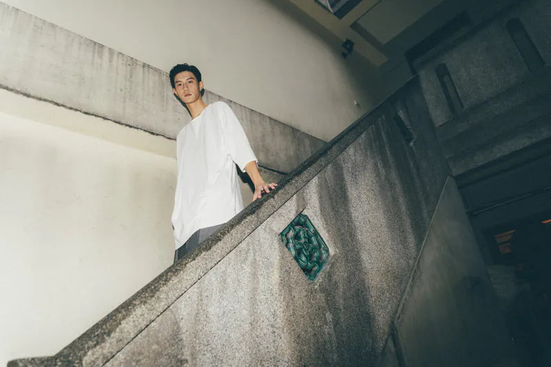 開闔 活折雙面穿上衣 Organic Cotton