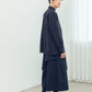 Double-layered culottes (black/grey) Organic Cotton & Recycle