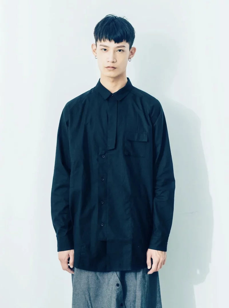 Reflection Long-Sleeve Shirt Organic Cotton & Recycle