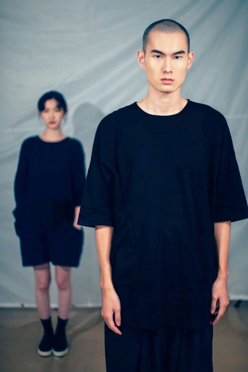 Twin-style top (black) Organic Cotton